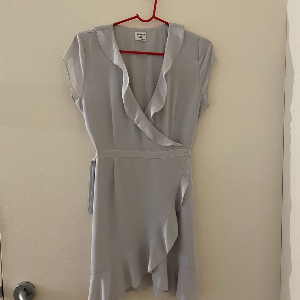 Aritzia wrap dress